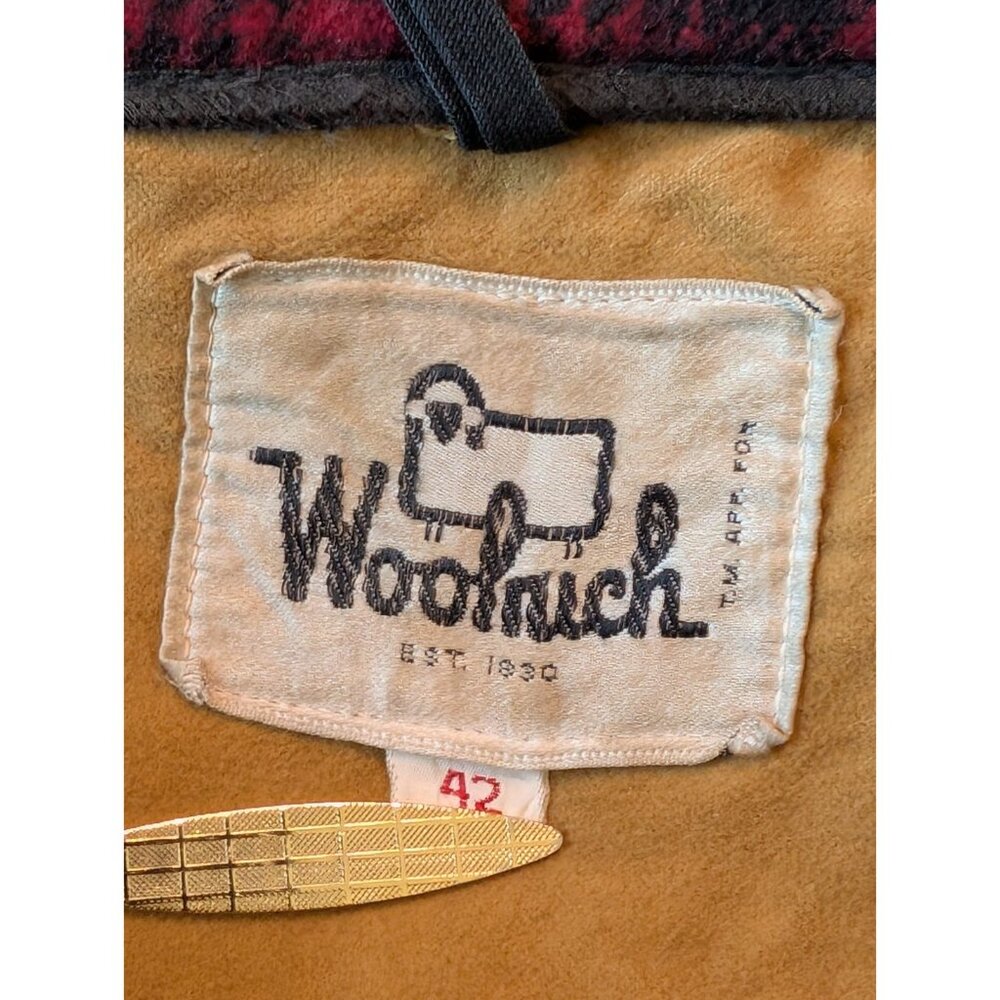 Woolrich Vintage 60s Heavy Wool Hunting Mackinaw … - image 5